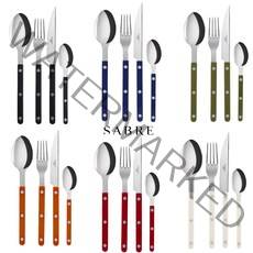 사브르 비스트로 샤이니 식기 커틀러리, A_디너스푼, 아이보리