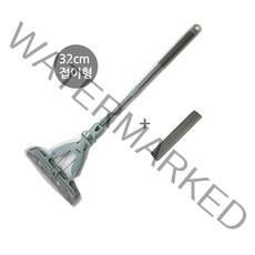 매직 펄프 청소기 물청소 바닥 청소 스펀지 밀대 32cm 접이형 리필1개 증정, 1개