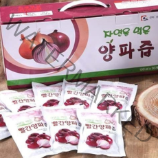 자연식품 자연을 먹은 빨간양파즙 100ml x 100팩, 100개, 1개당 100ml