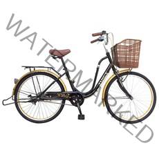 [지멘스 자전거]지멘스 쥬시 클래식자전거 시마노허브 알루미늄핸들 스텐나사 24 26인치, 핑크(24인치)