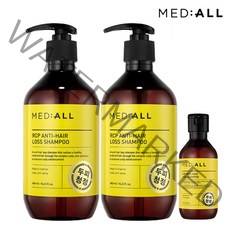 메디올 두피 청정 탈모 샴푸 480mlx2개 +100ml 알시피 안티 헤어로스 비듬 각질제거, 1세트