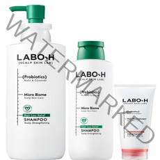 라보에이치 프로바이오틱스 탈모증상케어 샴푸 400ml + 두피강화샴푸 180ml + 트.트50ml 증정, 01_두피강화 400ml