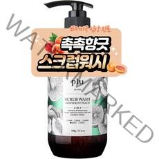 플루 스크럽워시 자몽피치, 500g, 1개