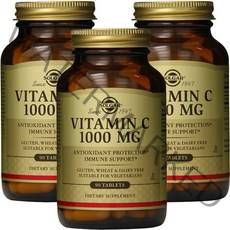 솔가 비타민 C 1000mg 타블렛, 90개입, 3개