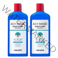 메르필 지루성 두피염 샴푸 약산성 매직샴푸 300ml / 두피트러블/비듬/두피관리, 2개