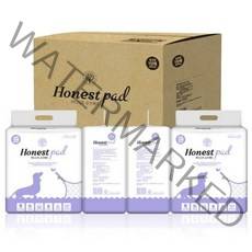 정직한 패드100매 - 보라 x 4개(1박스)