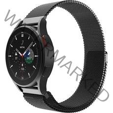 신지모루 갤럭시워치 호환 밀레니즈 밴드 스트랩, 블랙