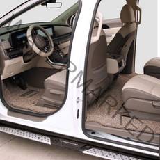 ka4 4세대 카니발 풀확장형 코일매트, 그레이, 7인승 3열+싱킹트렁크(팝업트렁크포함)