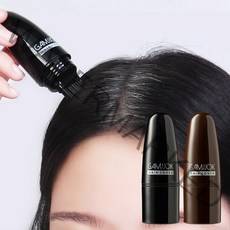 프롱 감쪽 헤어 새치 커버 스틱 8ml / 쓱쓱 빗어서 흰머리 새치 커버 틴트 마커, 블랙 2개