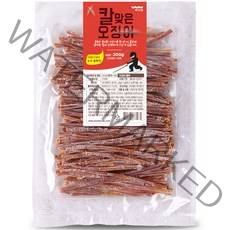 바다원 칼맞은 오징어, 200g, 1개