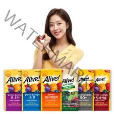조보아 멀티비타민 얼라이브 60정 2개월분 포우먼 성인 여성
