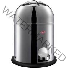 Wesco 180 212 싱글 마스터 휴지통 9리터 흰색 30 x 30 x 40 cm 독일 웨스코, 스테인레스 스틸