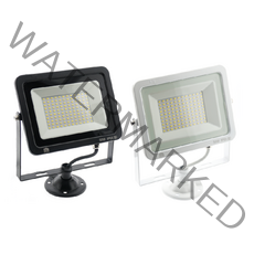 LED 투광기 투광등 50W 국산 야외조명 외부 방수조명 주광색 전구색, 1-1. LED 투광기 블랙 50W (주광색)