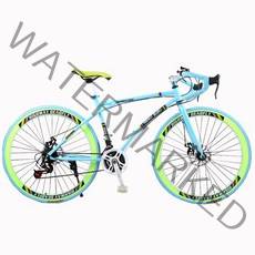 세계일주 로드 자전거 170cm 24단 90% 완조립 배송 기계식디스크브레이크, B3