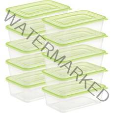 쿡앤락 N직사각 밀폐용기, 1세트, 700ml x 10p