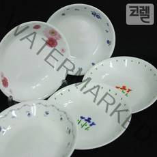 CORELLE 코렐 습사라 코렐찬기(중) 강화유리그릇 식기 반찬그릇 습접시, 리틀블루
