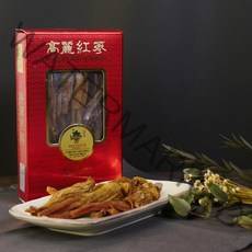 한국고려인삼 4년근 고려홍삼 건삼 건홍삼 기타형태의홍삼 소편(50뿌리 이하) 검사품, 300g, 1개