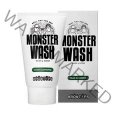 브로앤팁스 몬스터워시 폼 클렌징, 120ml, 1개