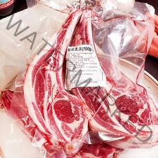 [100% 손질 양고기] 숄더랙 프렌치렉 토마호크 양꼬치 양갈비 프렌치드 램 큐브 스테이크 프리미엄 호주산 구이용, 1) 램 토마호크 700g [2~3대]