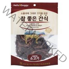 헬로도기 참좋은간식 강아지 건조간식, 소울대 + 소고기맛, 2개