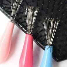 빗 청소기 헤어 브러쉬 머리카락 제거 청소솔 갈퀴