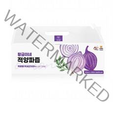 국내산 자색양파즙 100ml, 100포