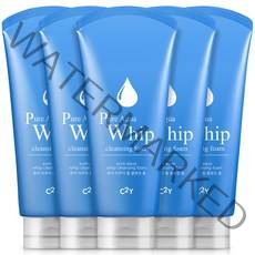 시투와이 네츄럴 아일랜드 퓨어 아쿠아 휩 클렌징 폼, 220ml, 5개