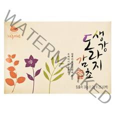 지산식품 생강도라지감초차, 1.2g, 25개