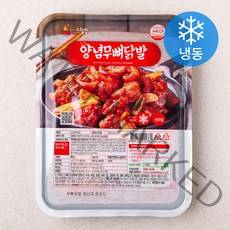 수월한 수입산 양념무뼈닭발 (냉동), 350g, 1개