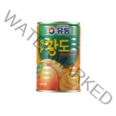 황도(유동) 400g 복숭아통조림, 1통