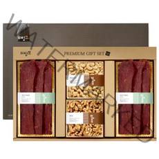 백화점 수제 부드러운 맛있는 쇠고기 선물용 육포 견과류 추석 명절 선물 세트, 2. 육포견과 선물세트 금강