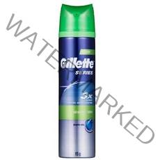 질레트 센서티브 스킨 쉐이빙 젤, 195g, 2개