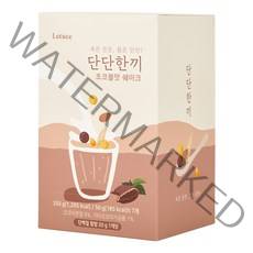 레씨 단단한끼 쉐이크 초코볼맛 단백질쉐이크, 350g, 1개