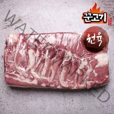 꾼고기 듀록 삼겹살 대용량 한 판 3.5kg 내외, 1개
