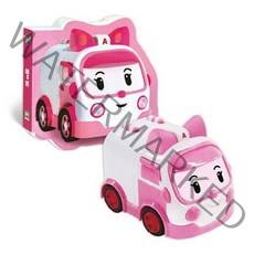 로보카폴리 장난감 그림책: 엠버:보드북 + 자동차 완구, 로이아이잼