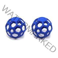 SAYCOCOA 홀리롤러 강아지 장난감 L, 블루, 2개