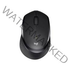 로지텍코리아 M331 무소음 무선 마우스, 블랙