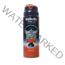 질레트 퓨전 프로글라이드 오션쿨 퓨어 스포츠 면도젤, 4개, 퓨어 스포츠 170G