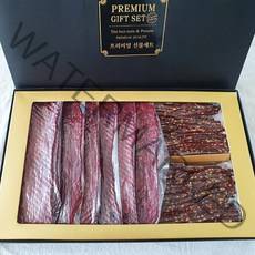[1월19일 오전9시 마감] 국내산 프리미엄 소고기 견과육포 선물세트 1kg, 1개