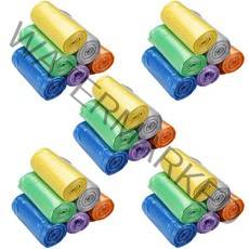 hillo 잘라쓰는 다용도 주방 쓰레기통 봉투 랜덤발송 5종 x 100p 세트