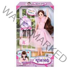 미미월드 열일곱미미 마론인형 발레레슨, 혼합 색상