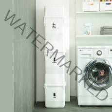 NEW 컬러빈 화이트 분리수거함 3P