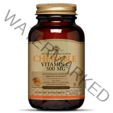 솔가 비타민 C 500mg 츄어블 타블렛 글루텐 프리 비건, 90개입, 1개