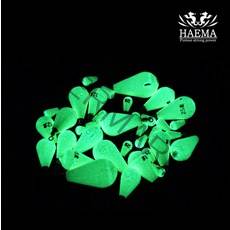 해마 야광 봉돌 축광 낚시 추 다운샷 문어 쭈꾸미 갑오징어 바다 싱크 루어 (야광봉돌), 2호