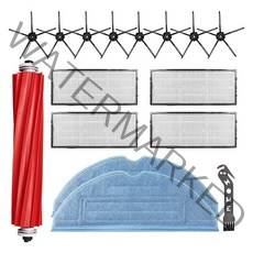 샤오미 물걸레 청소기 아쿠아청소기샤오미 로보락 S7 T7S 플러스 진공청, 01 Black