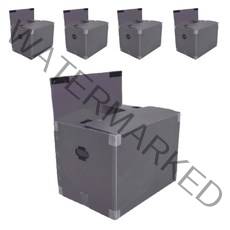 이사박스 밸크로 5호, 그레이, 5개