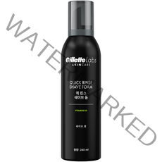 질레트 랩스 퀵 린스 쉐이브 폼, 1개, 240ml