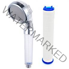 직수 샤워기 헤드 + 필터 세트, 1세트