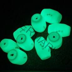 강추 야광구멍추(3개입) 구멍봉돌 쭈꾸미 갑오징어낚시 슈퍼맨채비활용 친환경추