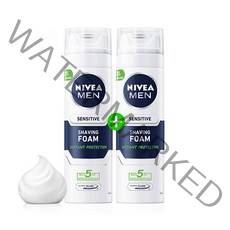니베아 센서티브 쉐이빙 폼 200ml x 2개, 1세트